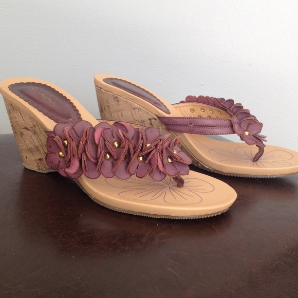 Wedge sandals!