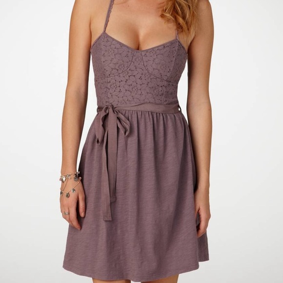 Purple Lace Dress (without ribbon)