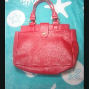 Trendy Bold Red Handbag NWOT