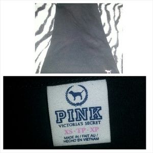 Vs pink black tank . good condition