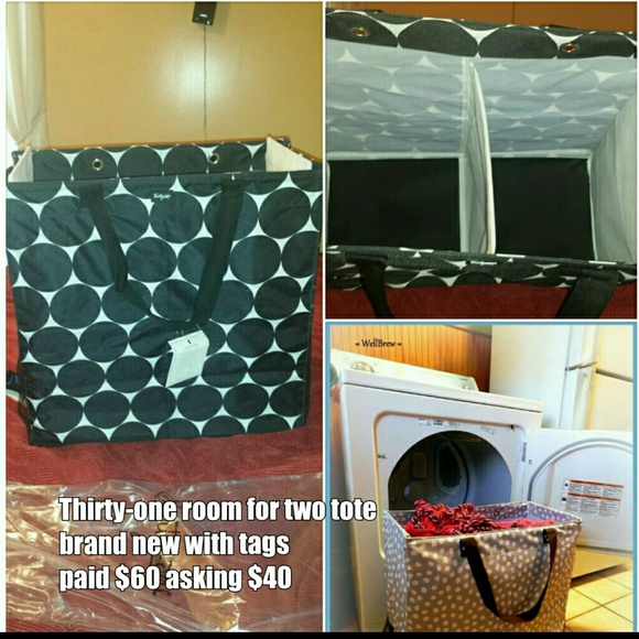 🚫 SOLD 🚫THIRTY-ONE room for two utility tote