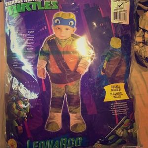 Toddler's Leonardo TMNT costume