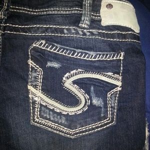 Silver jeans size 33x35