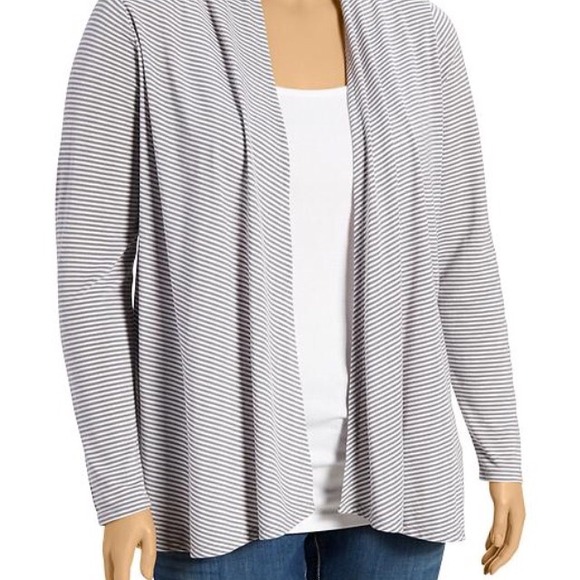 Old Navy Striped Open Face Cardigan