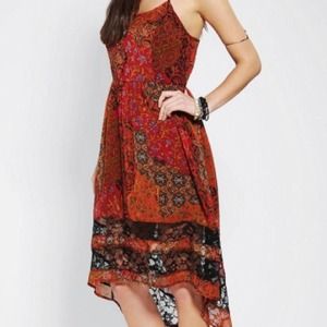 Band Of Gypsies Chiffon High/Low Dress