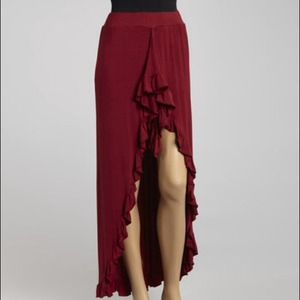 Gypsy Junkies by Free People Ruffle Skirt