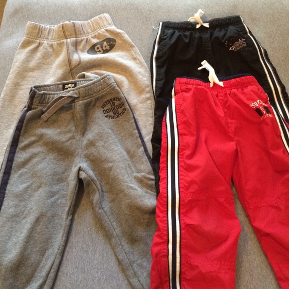4 boys pants. Used. Size 4T.