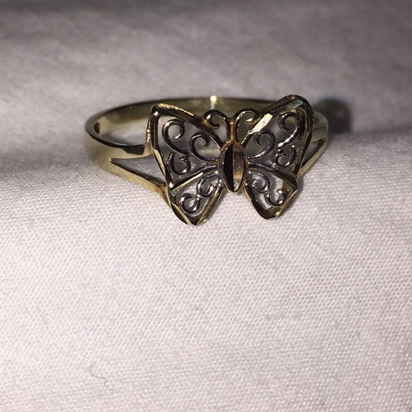 New White and Yellow Gold ring.