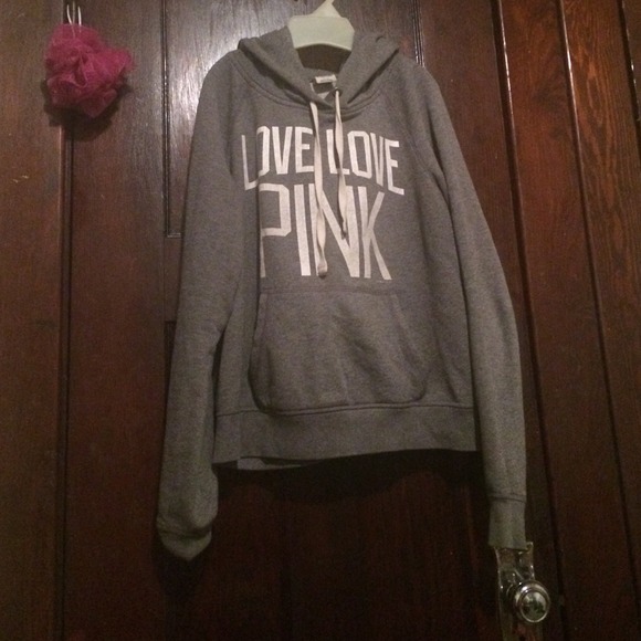Love love pink hoodie