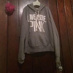 Love love pink hoodie