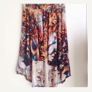 Cute spring hi-low skirt