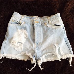 Brandy melville high waisted shorts