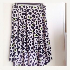Sexy leopard skirt