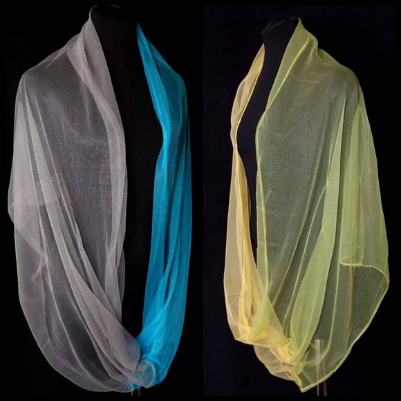 ❤️ Chiffon Tulle Scarf - Picture 4 of 4