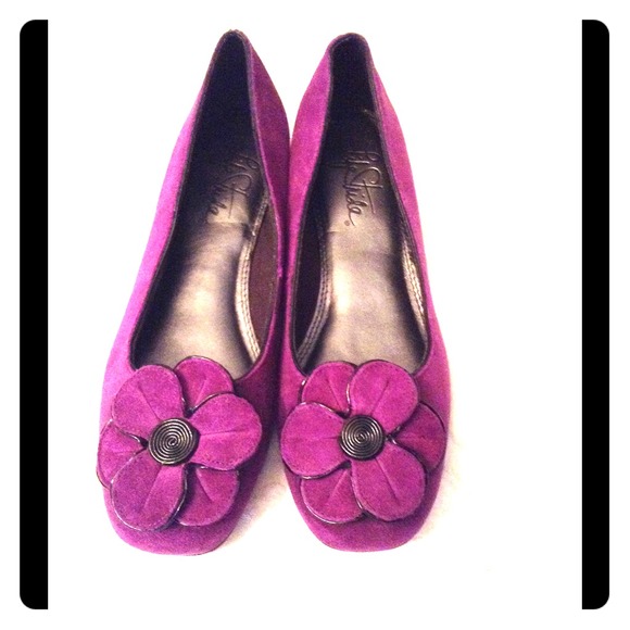 Purple flats