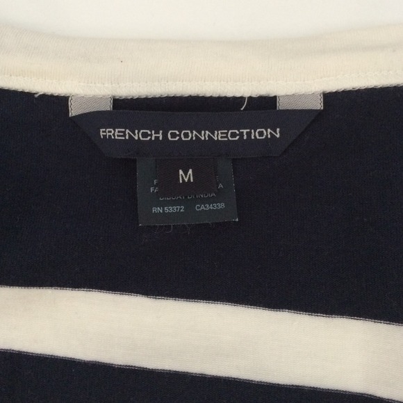 ❌SOLD❌ French Connection Capped-Sleeve Tee - Picture 2 of 3