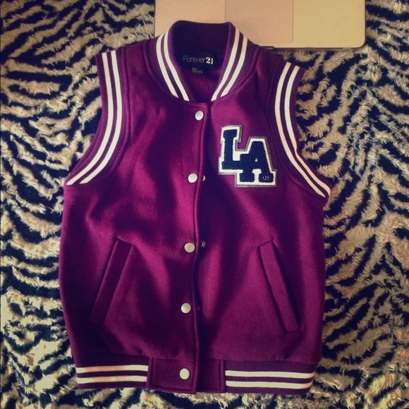 Varsity Style Vest.