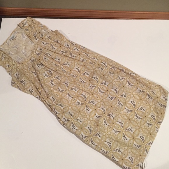 Columbia Womens Sz M cinch bottom squareneck dress