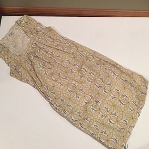 Columbia Womens Sz M cinch bottom squareneck dress