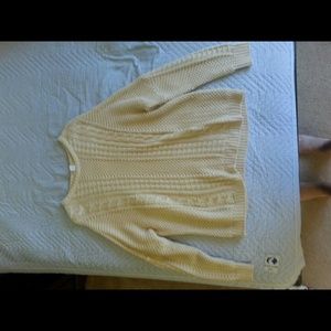 Forever 21 White/Vanilla sweater