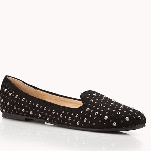 Forever 21 Shoes - Studded Loafers Flat