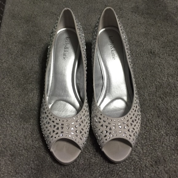 Silver heels