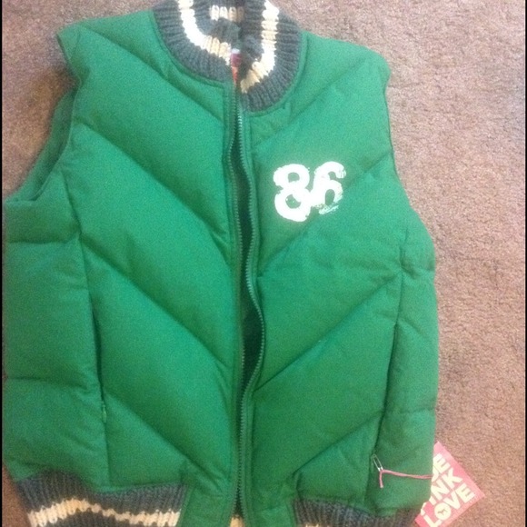 Victoria secret green vest