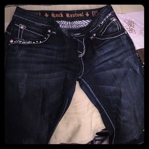 Rock revival Stephanie jeans