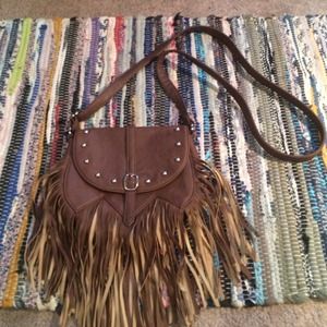 fringe cross body bag