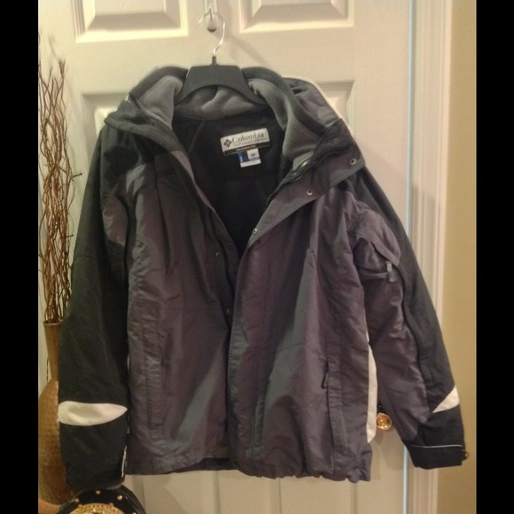 mens columbia heavy winterjacket