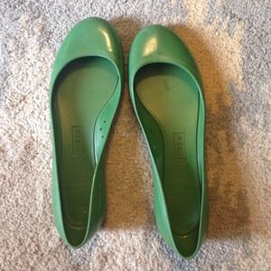 J Crew Rain Flats