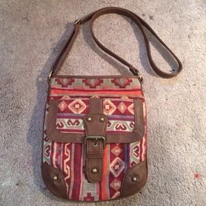 Boho crossbody bag