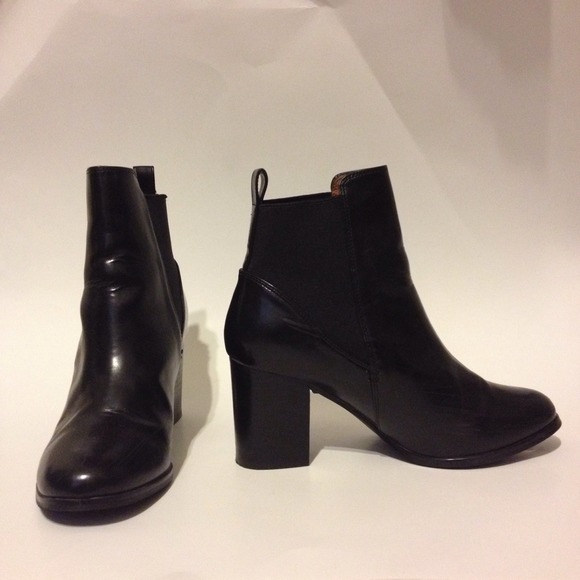 H&M Boots - Leather Ankle Boots