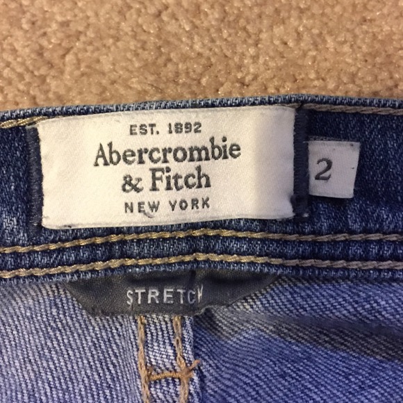 Abercrombie & Fitch blue bootcut jeans - Picture 2 of 4