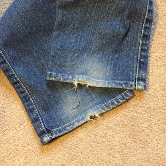 Abercrombie & Fitch blue bootcut jeans - Picture 4 of 4
