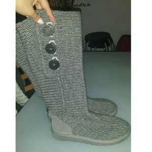 Uggs cardy grey size 7