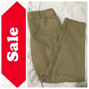 🚫SOLD🚫 Plaid slim fit pants