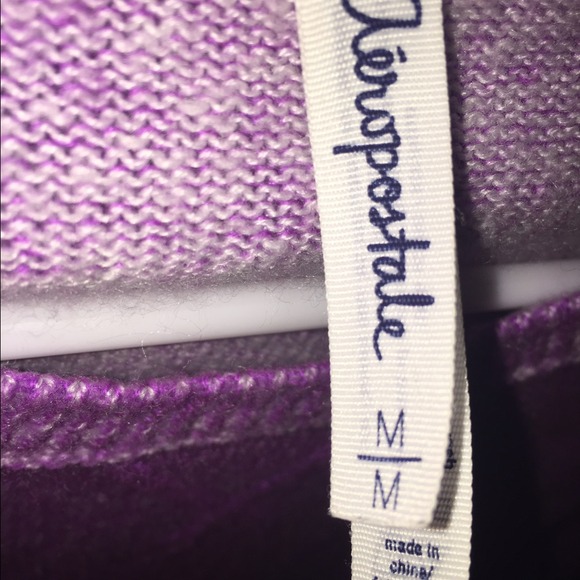 Purple Sweater By Aèropostale - Picture 2 of 2