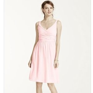 David's Bridal bridesmaids dress