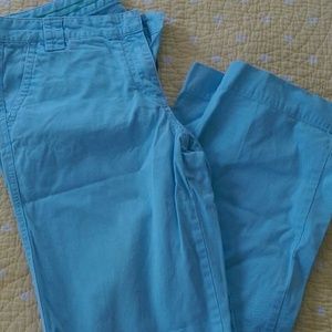 Baby blue khakis,Bootcut