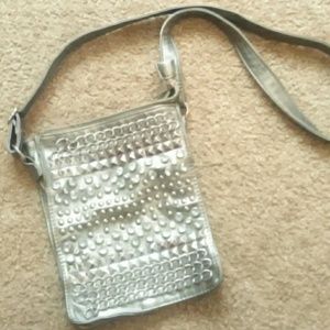 Studded crossbody bag