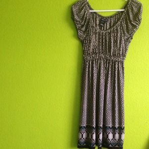 Max studio edition printed dress