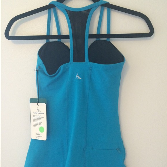 Nancy Rose Ruched Tank - Picture 2 of 3