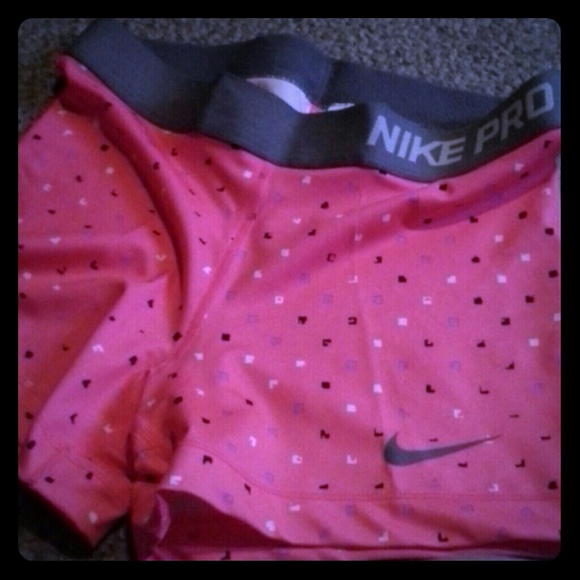 Nike Pro Pink Shorts