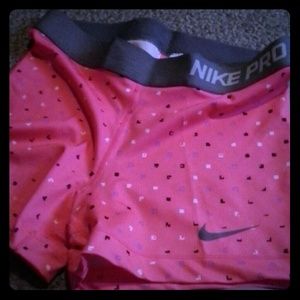 Nike Pro Pink Shorts