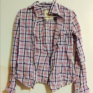 Hollister Plaid shirt