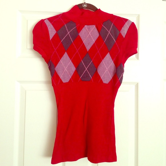 Argyle Sweater top