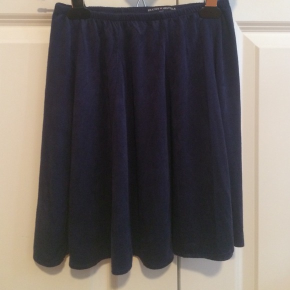 Dark blue brandy Melville skirt