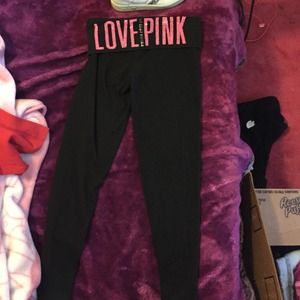 Victoria secret pink yoga leggings