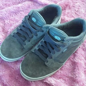 Grey Suede Womans Vans